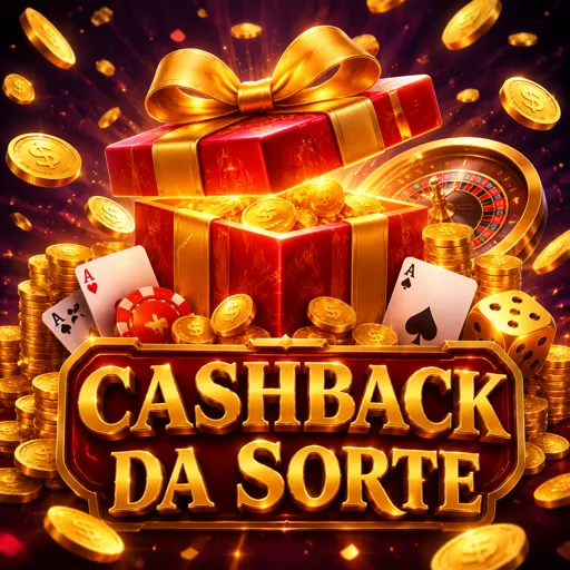 Promoção de cashback semanal exibida na área de promoções